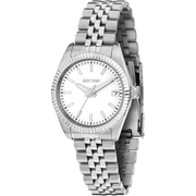 Sector 240 R3253240514 - bracciale e cassa acciaio - quadrante bianco con datario